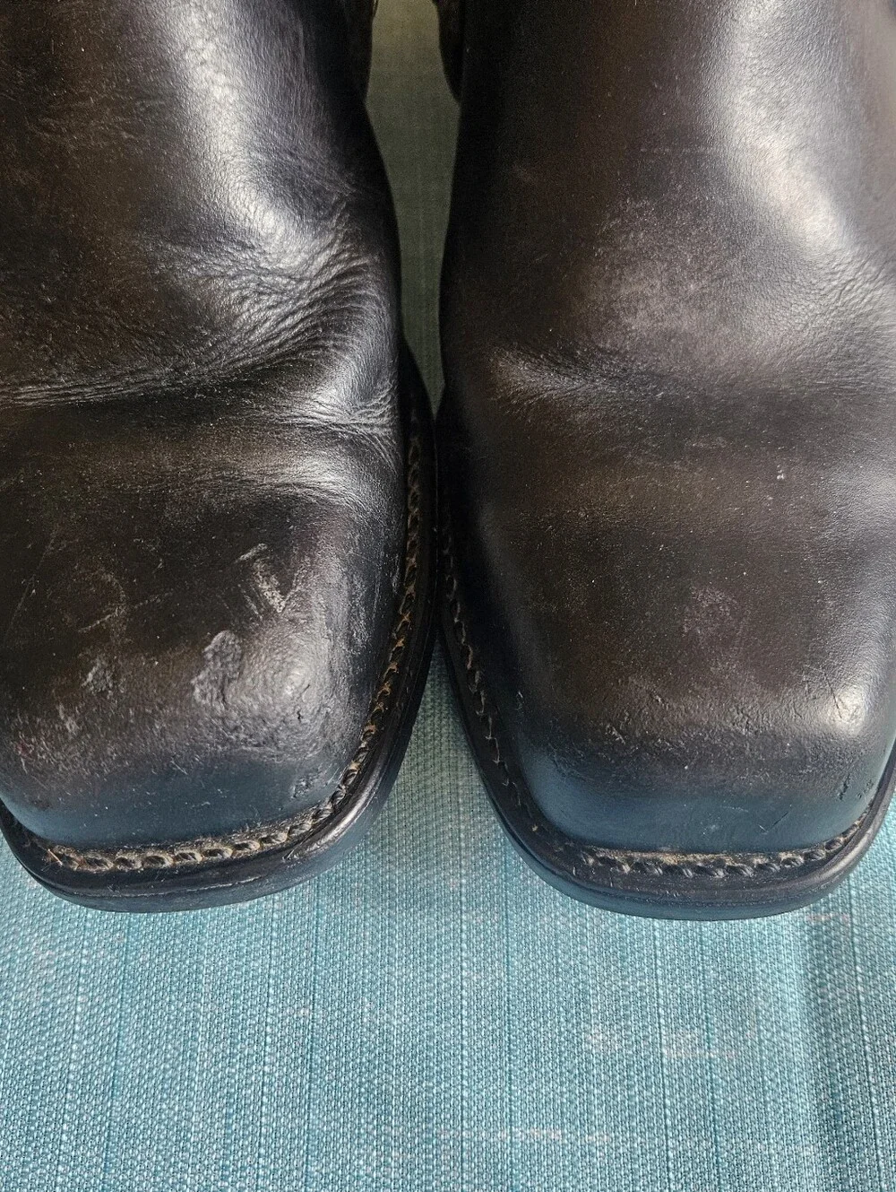 Durango Men’s Harness Motorcycle Biker Boots Men's Black Moto Boots Size 9D